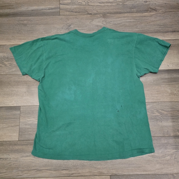 Vintage 90s Snoopy Irish St Patrick's Day Drinking Single Stitch T-Shirt Size XL - Picture 9 of 10